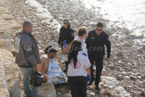 بالصور: إصابة طفيفة لشابين من الضفة الغربية غرقا على شاطئ مدينة يافا 